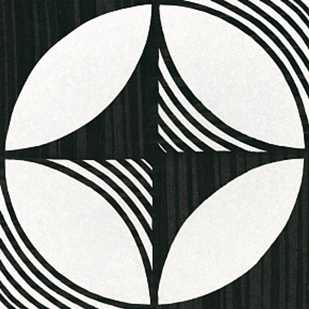 Керамогранит EQUIPE CAPRICE DECO Compass B&W 20x20/ЭКИПЕ КАПРИС ДЕКО Компас 20x20