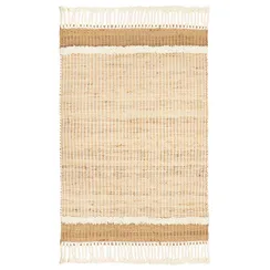 Ковер из джута и шерсти Mumbai из коллекции Ethnic, 120х180см