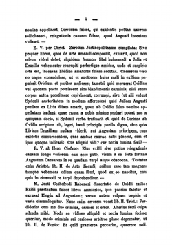 Die Ursachen der Verbannung des Ovid | J. Huber
