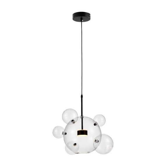 Подвесной светодиодный светильник Lumina Deco Neroni LDP 6016-5+1 BK