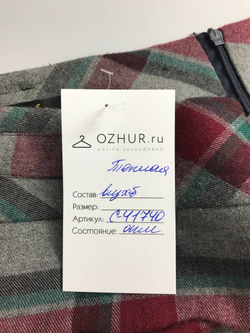 Юбка Tian Li Sheng в клетку 44 размер