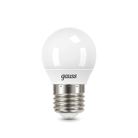 Лампа светодиодная Gauss E27 9.5W 6500K матовая 105102310