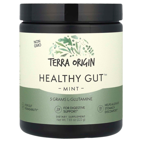 Terra Origin, Healthy Gut™, мята, 222 г (7,83 унции)