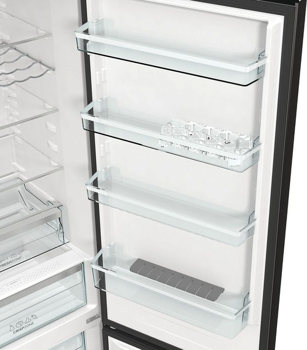 Отдельностоящий двухкамерный холодильник Gorenje NRK620EABXL4