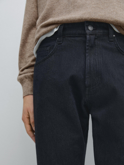 Massimo Dutti Джинсы свободного кроя, темно-синий