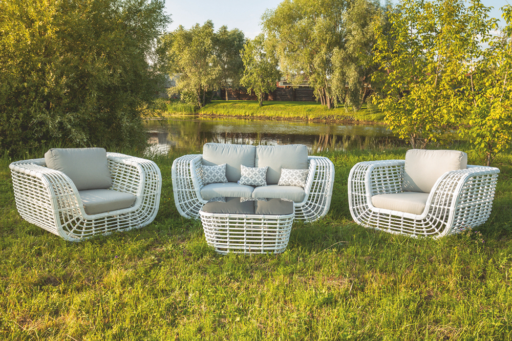 Стол журнальный, коллекция Саванна