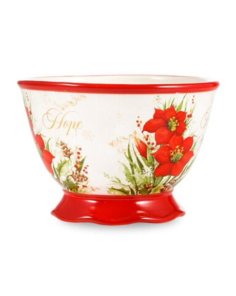 Салатник порционный 480мл Certified International Corp Красочная зима Надежда