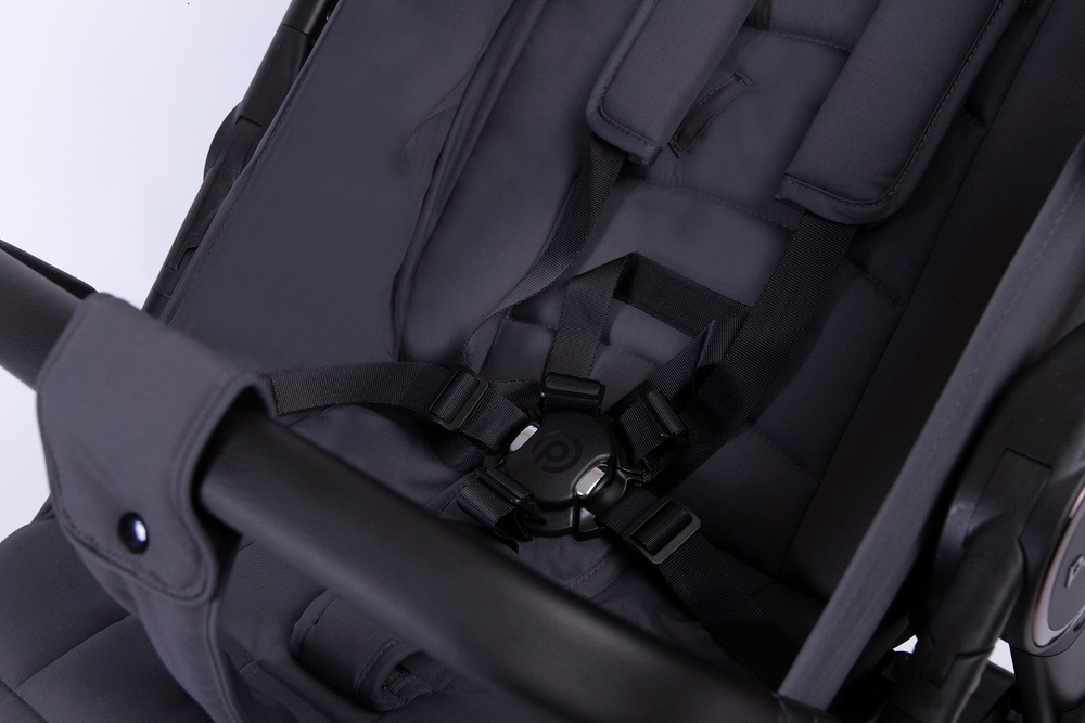 Коляска прогулочная Peppy Marco (dark grey)