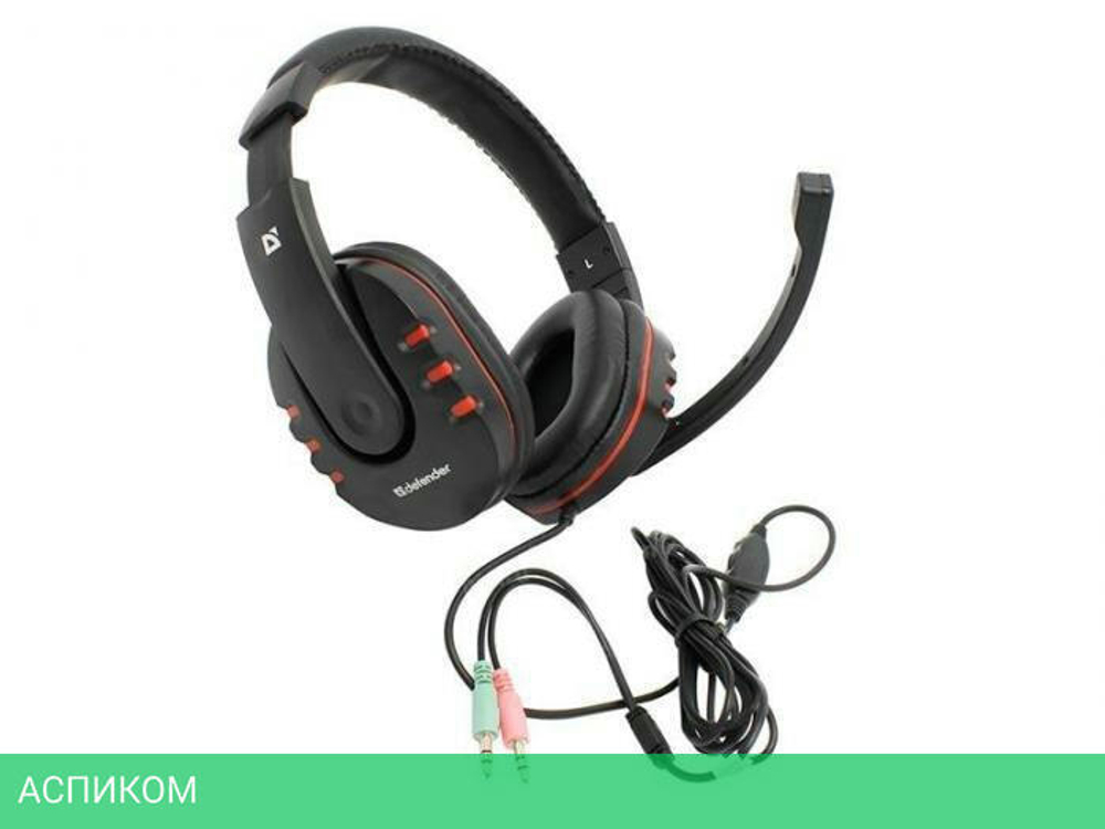 Наушники Defender Gaming Warhead G-160 Black (64113)