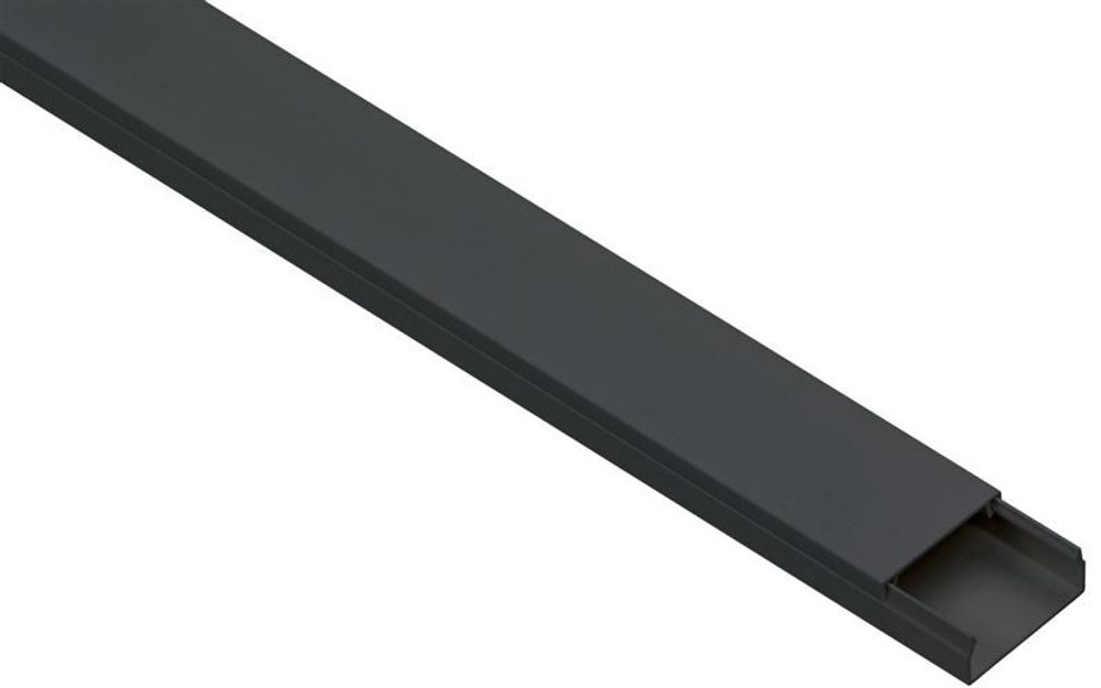 Кабель-канал 40х16 L2000 пластик ЭЛЕКОР черн. IEK EL-KK10-040-016-1-K02
