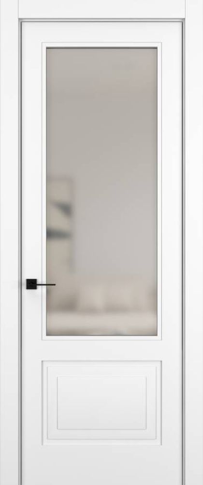 Дверь 021V FREEDOM Матовый Снежный