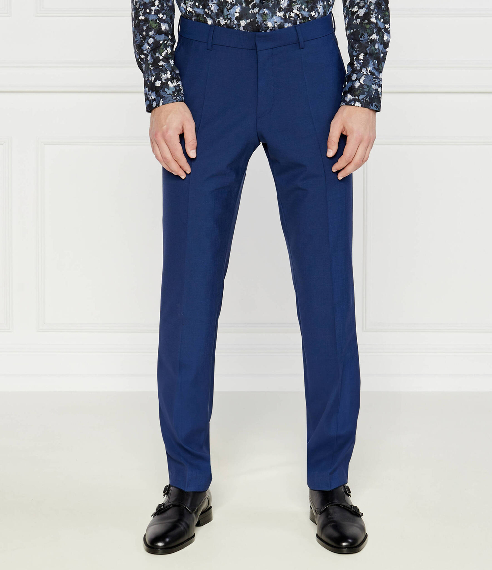 штаны h-genius-mm-224 BOSS BLACK - темно-синий(50480009)