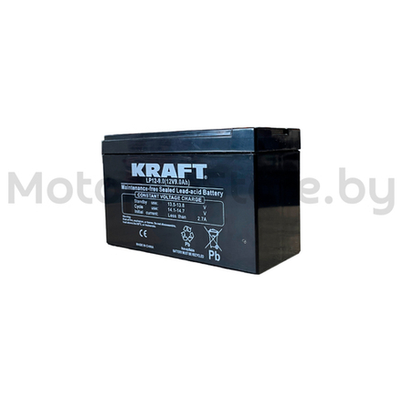 Аккумуляторная батарея для ИБП KRAFT 12V 9Ah [LP12-9]