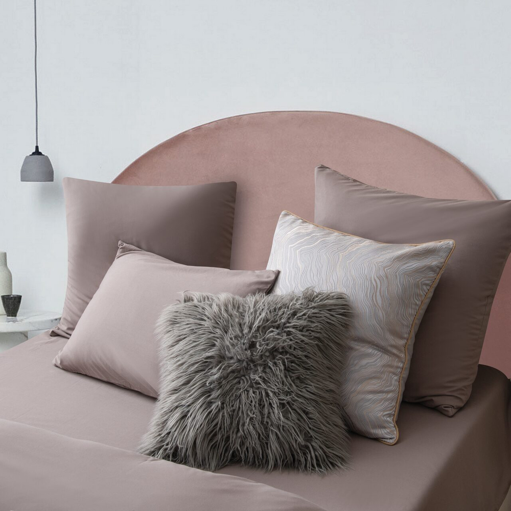 КПБ Однотонный Сатин CS036, 2 спальный, наволочки 50-70 2 шт