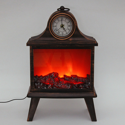 Сувенир с подсветкой «КАМИН - Теплое время» 30*13*50 см (питание от USB и батареек)