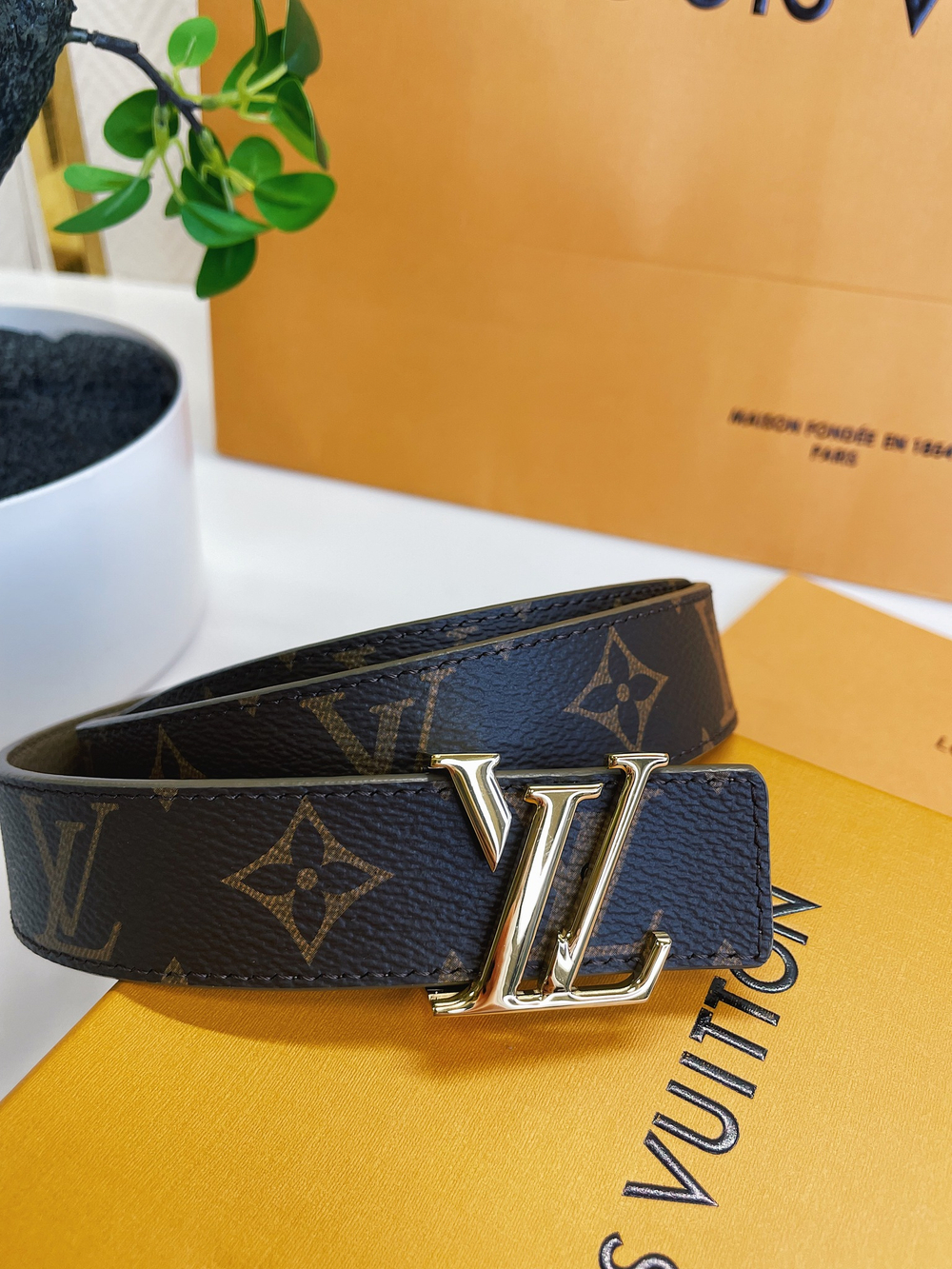 Louis Vuitton Кожаный ремень