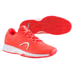 Женские теннисные кроссовки Head Revolt Pro 4.0 Clay Women - coral/white