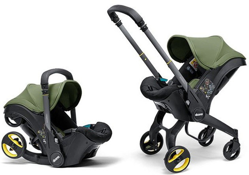 Автокресло-коляска Doona I (0-13 кг), Desert Green