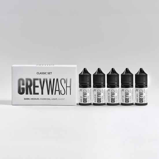 Набор теневых красок GALLERY INK "CLASSIC SET GREYWASH"