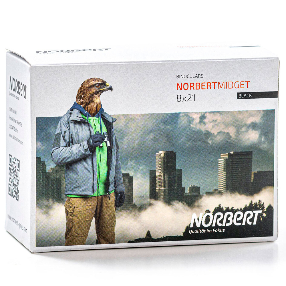 Бинокль Norbert Midget 8x21 Black Line