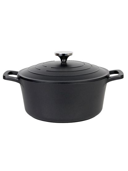 Кастрюля 4,5 л. Kamille KM 4461 серия DUBLIN из литого алюминия с антипригарным покрытием с крышкой