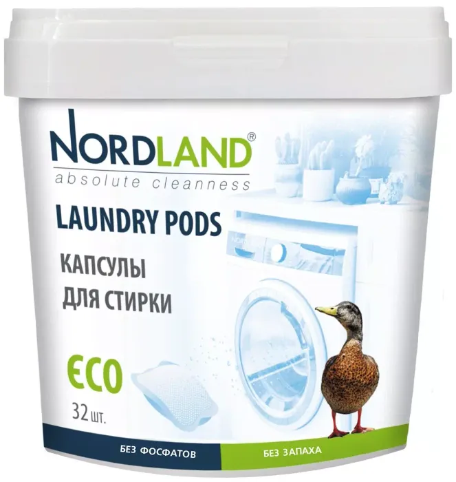 Nordland ECO капсулы для стирки 32 шт.