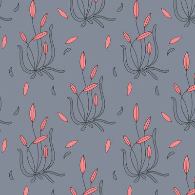 куст с бутонами