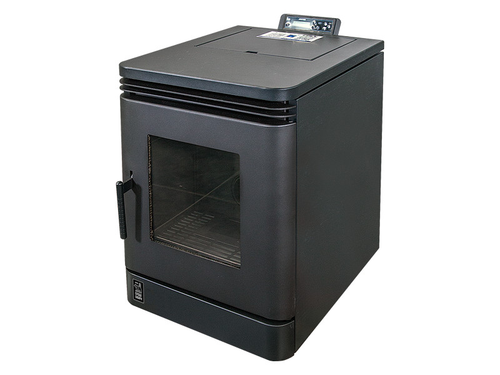 Воздухогрейный пеллетный камин ZOTA B6H22 black