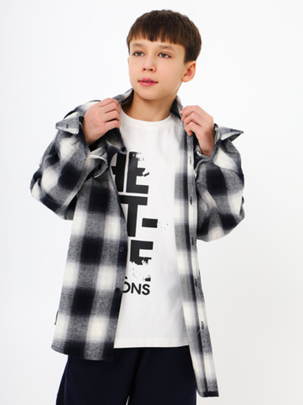 Рубашка в клетку NOIR