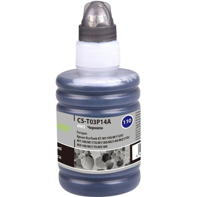 Чернила Cactus CS-T03P14A черный 140мл для Epson M1100/M1120/M1170/M2140/M2170