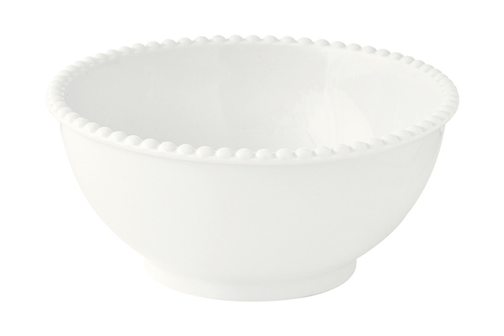 Салатник 20см Easy Life Tiffany белый