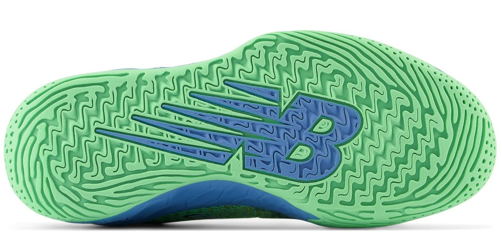 Женские Кроссовки теннисные New Balance Fresh Foam Lav v2 - green/blue/yellow