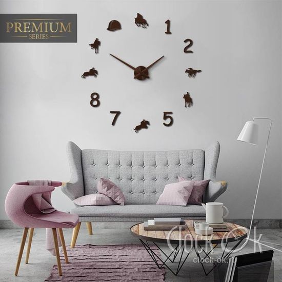 Настенные 3D часы Rodeo