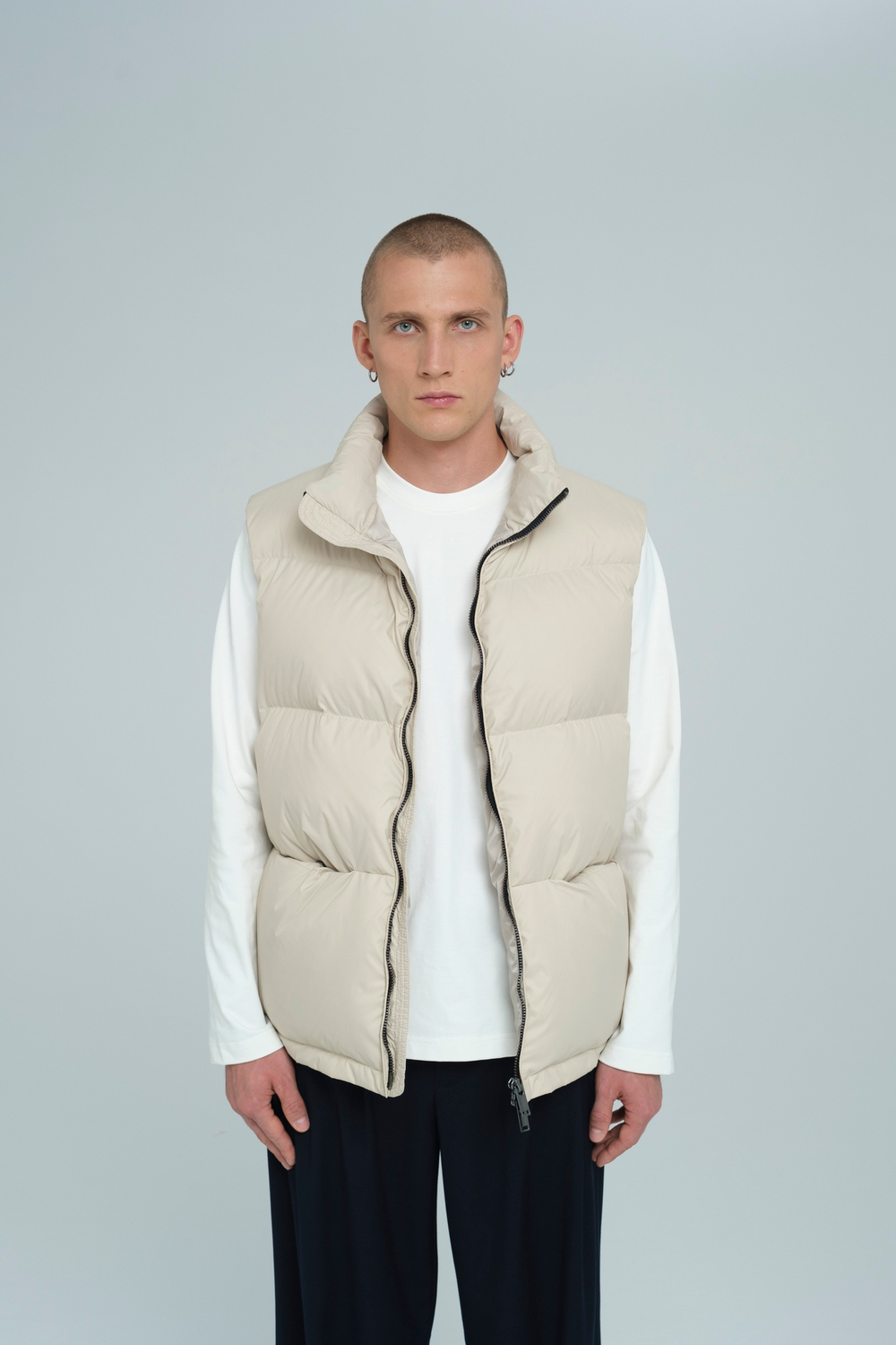 Жилет пуховый | beige