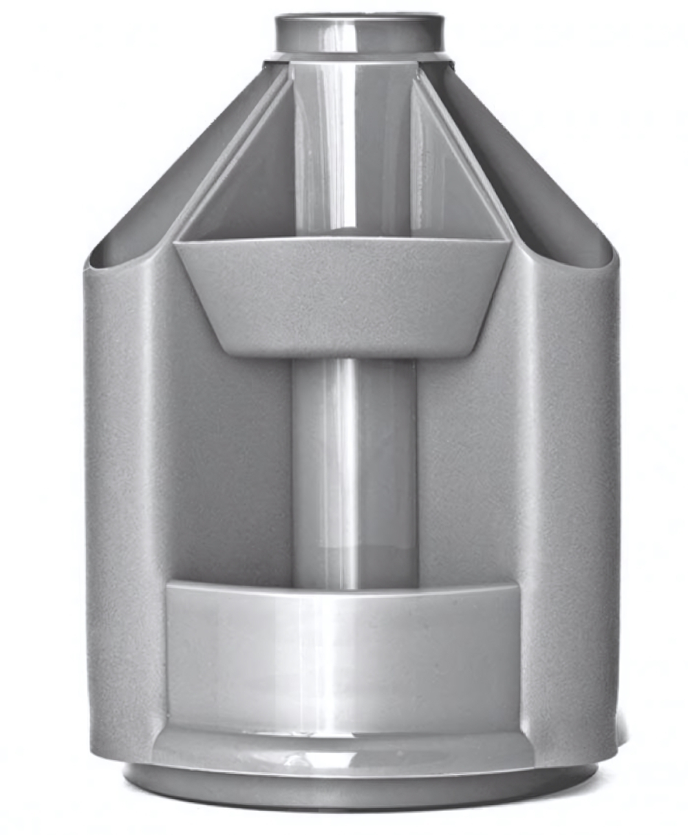 Органайзер вращающийся Mini Desk серый метал. (Стамм)