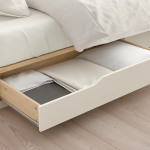 Основание двуспальной кровати - IKEA MANDAL, 200х160 см, береза/белый, МАНДАЛЬ ИКЕА