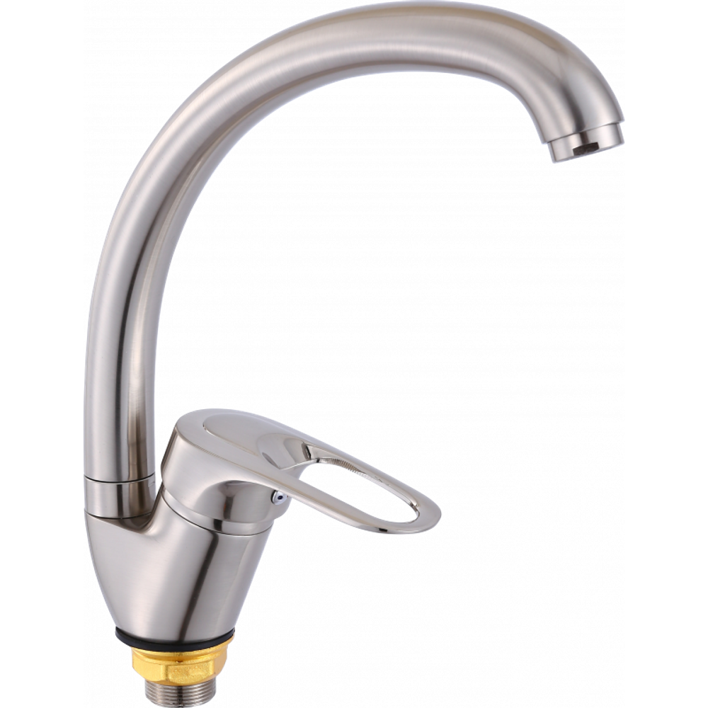 59030-G Смеситель для кухни (САТИН) HANSEN  (10/1шт)