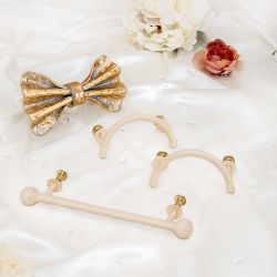 Ручка мебельная Саймон Бант Айвори