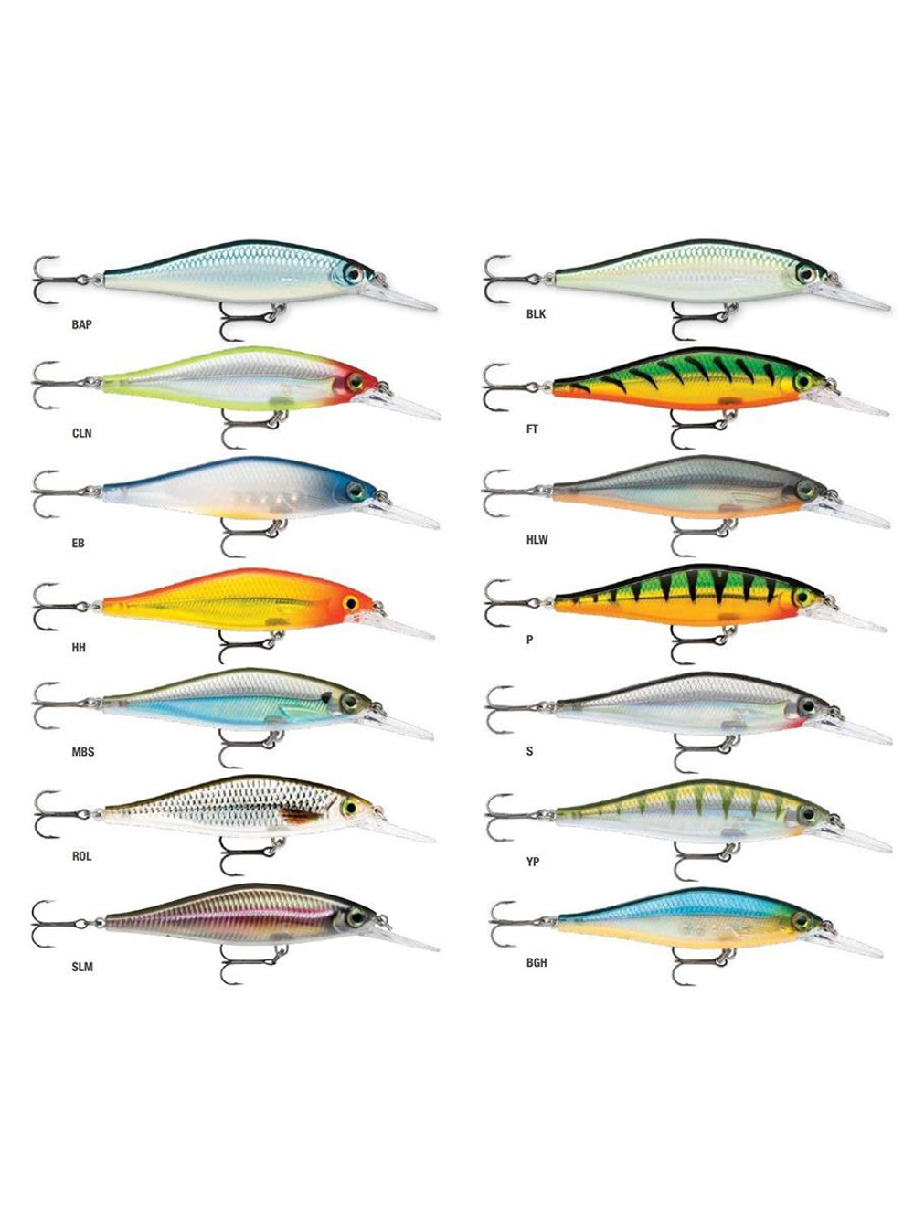 Воблер Shadow Rap Shad Deep 09 9см 12гр YP медл. всплывающий