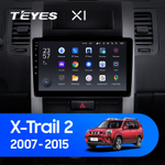 Teyes X1 10.2" для Nissan X-Trail 2007-2015