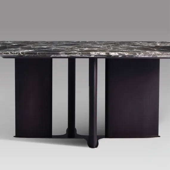 Стол с мраморной столешницей MARVIN