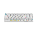 AKKO 3098B Doraemon Macaron  3 Modes RGB Hot Swap  Akko CS Jelly blue Switch,Cherry profile keycap
