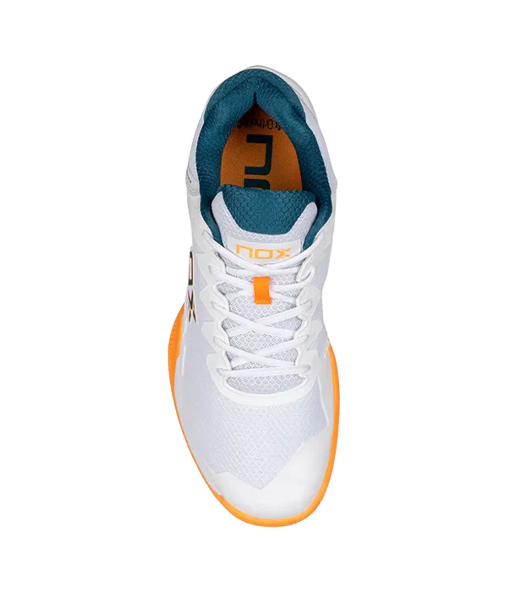 NOX ML10 HEXA Белые-Абрикосовые кроссовки