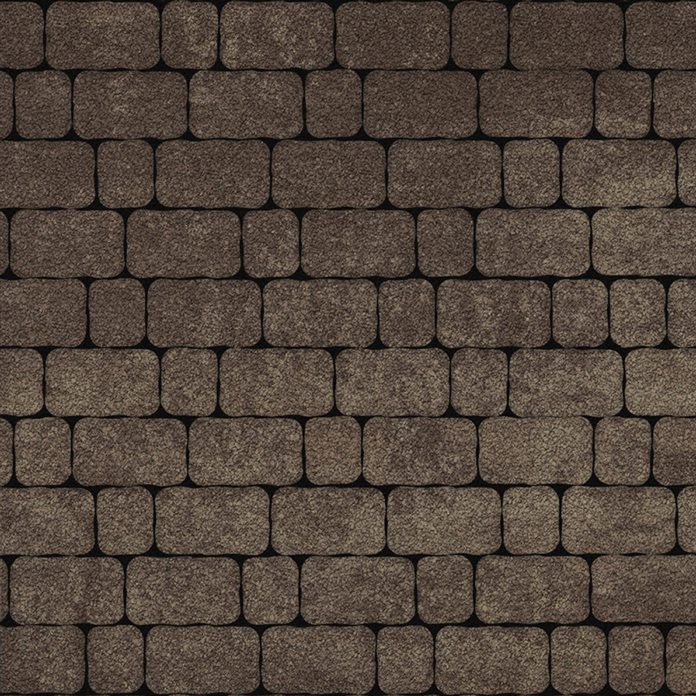 Тротуарная плитка Арена - Листопад гранит Хаски, комплект из 2 видов плит