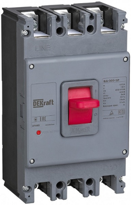 Автоматический выключатель в литом корпусе DEKraft 22764DEK