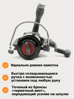 Катушка для удочки безынерционная Pegos 1000 (1BB) 2шт.