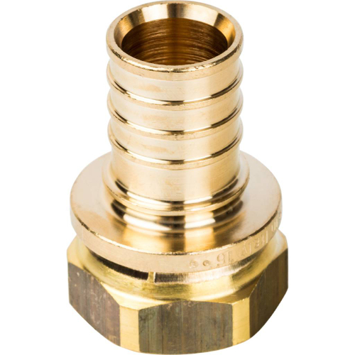 STOUT Переходник с накидной гайкой 25*G 3/4" для труб из сшитого полиэтилена аксиальный*
