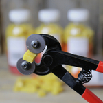 Смальта колотая красного цвета