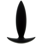Чёрная мини-пробка для анальной стимуляции BOOTYFUL ANAL PLUG XTRA SMALL BLACK - 9 см. (Цвет: черный)