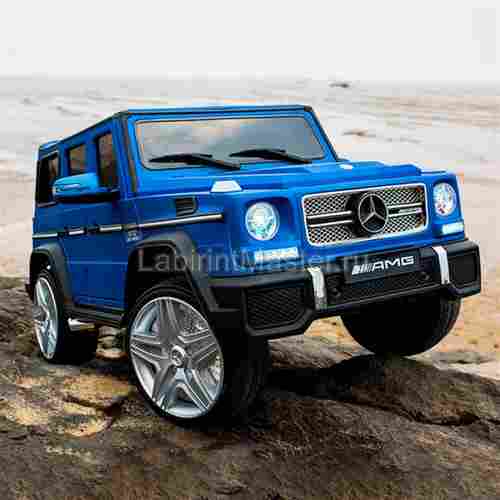 Детский электромобиль "Mercedes-Benz AMG-G 65" синий